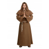 Kostým, maska - Mnich Cognius outfit brat Brown xl (Kostým znižuje mních náboženské veľkosti xl loptu Party)