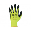 Pracovné rukavice CXS WAYNA, máčané v latexe s pieskovou úpravou Veľkosť: 10