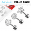 Piercing do jazyka pack VB-012