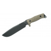 Vega FOX Knives FX-133 MGT Combat Jungle nôž na prežitie 19 cm, čierna, zelená, Micarta, nylonové puzdro