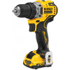DeWALT Aku vŕtačka 12V 2x2,0 Ah DCD701D2