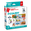 Puzzle Pojazdy + figurki Pierwsze puzzle Kapitan Nauka
