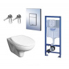Grohe Rapid SL - podomietková nádržka + úchyty + tlačidlo + Jika Zeta závesné WC