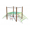 Playground System Lanová preliezka celokovová - výška pádu 1 m
