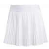 Dámske sukne Adidas Club Tennis Pleated Skirt - white - Biely (L)