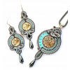 SETAH Set Gray Steampunk tyrkysový retro (SETAH Set Gray Steampunk tyrkysový retro)
