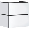 HANSGROHE Xilesa E závesná skrinka pod umývadlo, 2 zásuvky, 580 x 470 x 620 mm, matná biela, 54254700