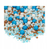 Posyp FC Perličky Mäkké Mix Blue Celebration 80g modré