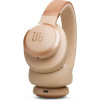JBL Live 770NC Sand - bezdrátová sluchátka na uši s adaptivním potlačením hluku