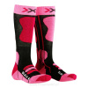 DETSKÉ LYŽIARSKÉ PONOŽKY X-SOCKS SKI JUNIOR 4.0 FLUO PINK 2024 24-26