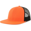 Atlantis Headwear Kšiltovka Snap Mesh-S Trucker, 6 panelová COT33025793799-orange/blac UNI Oranžová/černá