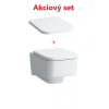 Laufen Pro S - závesná WC misa 36 x 53 cm s Rimless + spomaľovacie sedadlo s poklopom