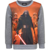 Mikina - Detská mikina veľkosti 104 Oranžový, šedý, viacnásobný (Star Wars Sweatshirt Star Wars Licencia 104 NOVINKA!)