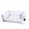 Lex & Max Luxusný pelech pre psa Lex & Max Eko koža 120 x 85 cm | biely