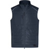 James & Nicholson | JN 1822, Pánska vesta, sivá carbon, 3XL