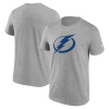 Fanatics Pánske tričko Tampa Bay Lightning Primary Logo Graphic T-Shirt Sport Gray Heather Veľkosť: S