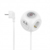 Hama predlžovací prívod kocka, 3x zásuvka schuko, 2x USB-C, 2x USB-A, 1,4 m