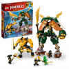 LEGO® NINJAGO® 71794 Lloyd Arin a ich tím ninja robotov