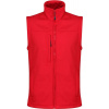 Regatta | TRA788, 2-vrstvová softshellová vesta „Flux“, červená classic, L