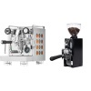 Rocket Espresso Appartamento, copper + Eureka Mignon Libra 65 All Purpose, CR black