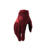 100% cyklistické rukavice RIDECAMP Womens Glove brick - L