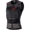 Ochranná vesta Alpinestars Nucleon Flex Pro čierna/červená L