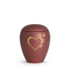 Zvieracia urna Verona Heart - Rubínová 1,5l