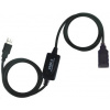 PremiumCord KU2REP10 USB 2.0 repeater a prodlužovací A/M-A/F, 10m