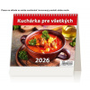 Kalendár stolový Minimax Kuchárka pre všetkých 2026