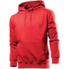 Mikina STEDMAN HOODED SWEATSHIRT červená XXXL