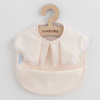 NEW BABY Luxusný umývateľný podbradník New Baby 34x25 cm girl