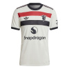 adidas Manchester United Authentic Third Shirt 2024 2025 Adults White M