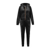 Miso Velour Tracksuit Set Black 12 (M)