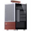Jonsbo T6 PC, Mini-Tower, Mini-ITX, Tempered Glass, wood - silver T6 SILVER