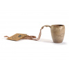 Vega 30050051 Kupilka 5 Shot cup Brown - malý hnedý pohárik/poldecák