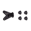 Force MTB hroty 4ks čierne + kľúč
