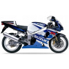 NÁLEPKY NA MOTOCYKEL JUULA PRE SUZUKI GSX-R 1000 2001 MODRÉ 1LF