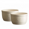Emile Henry Súprava ramequin, Ø 10 cm, 2 ks, slonová kosť 024010