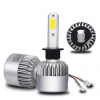 Sada LED autožiaroviek s päticou H1, COB LED, 4000L, 12V, 24V - Biela, 6500K