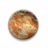 Magnet Alfons Mucha - Jar, okrúhly, 5 cm