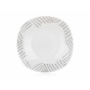 Banquet Talíř porcelánový hluboký CHARME 22 x 22 cm