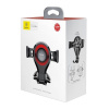 Baseus Baseus Car Mount Osculum Type Gravity Black/Red (SUYL-XP09)