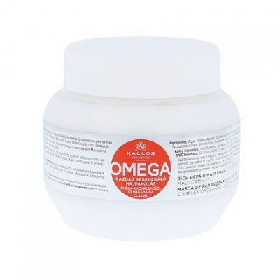 Kallos Cosmetics Omega maska pro regeneraci vlasů 275 ml pro ženy