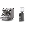 Rocket Espresso Mozzafiato FAST V + Eureka Atom W 65, grey