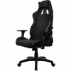 AROZZI herní židle AVANTI Soft Fabric Pure Black/ látkový povrch/ černá AVANTI-SFB-PBK