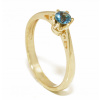 585 zlatý prsteň PRÍRODNÉ TOPAZ (585 zlatý prsteň PRÍRODNÉ TOPAZ)