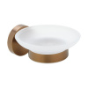 SAPHO X-ROUND COPPER mydelnička, mliečne sklo, matná meď XR803PG