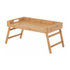 Bambusový skladací stolík Aden Tray 50x35 cm