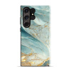 Odolný obal Mobiwear Elite Pro - Samsung Galaxy S23 Ultra - EP34E Zelenkavý a zlatavý mramor (Odolné pouzdro, obal kryt Mobiwear Elite Pro - maximální ochrana mobilu, zesílené hrany, přesné výřezy, po