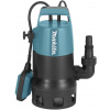Makita PF0410 Makita PF0410, Schwarz, Blau, 5 m, 5 m ponorné čerpadlo pro užitkovou vodu se chráněnou zástrčkou 8400 l/h